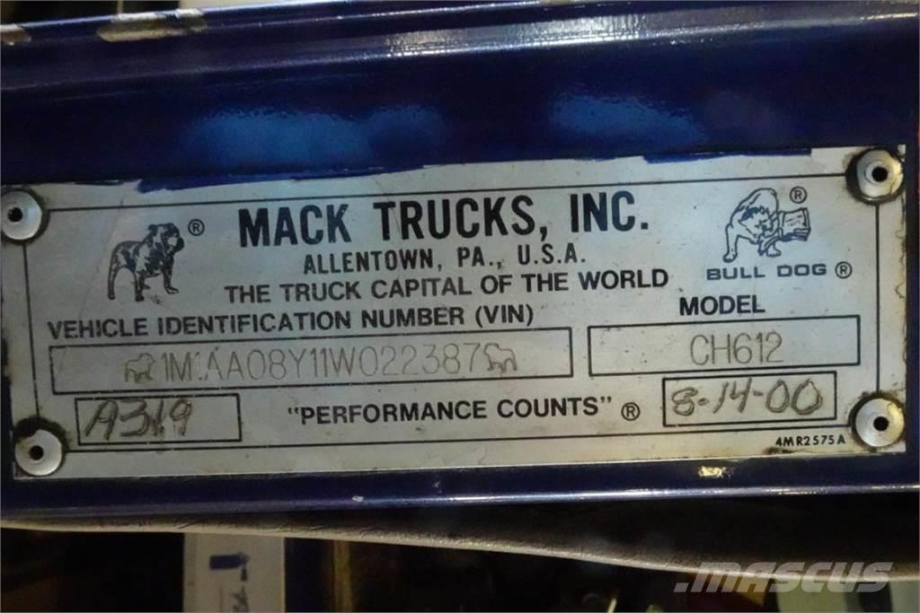 Mack CH612 Cab & Chassis Trucks
