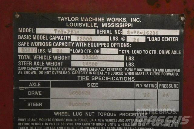 Taylor TYB220M Misc Forklifts