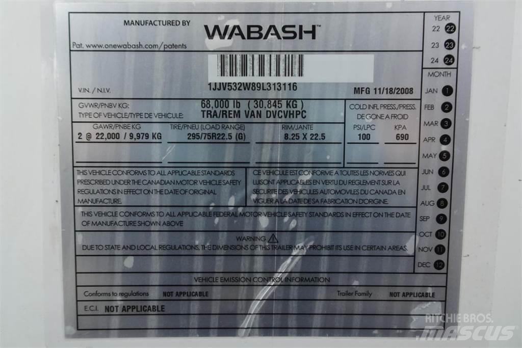 Wabash DVCVHPC Box Trailers