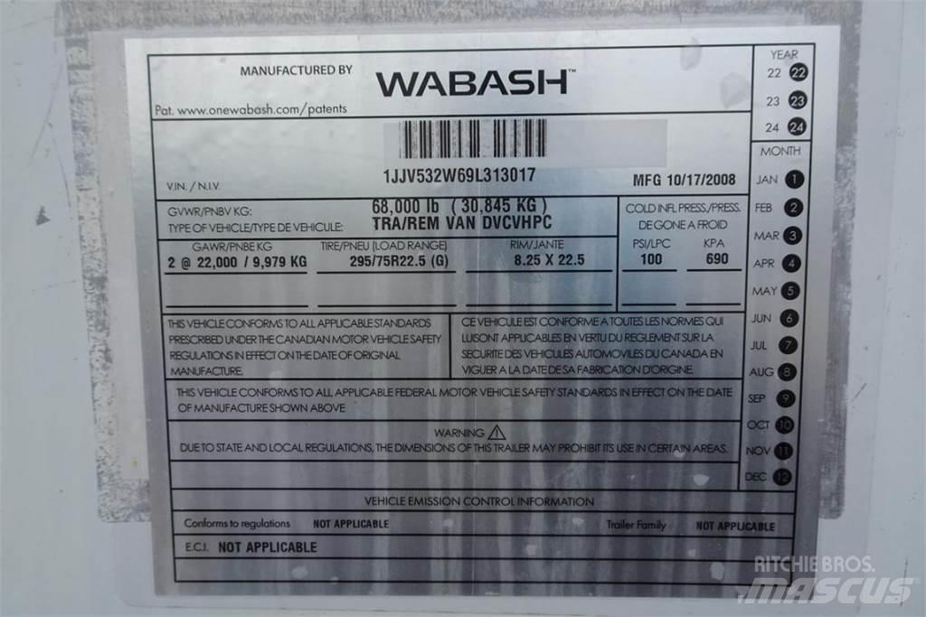Wabash DVHDHPC Box Trailers