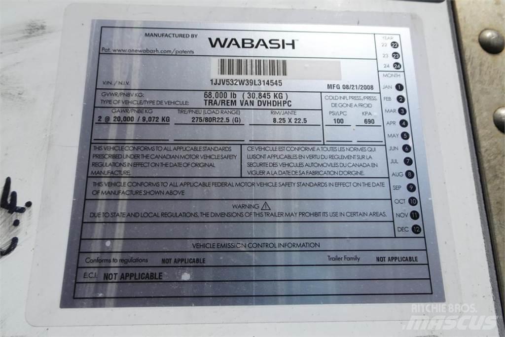 Wabash DVHDHPC Box Trailers