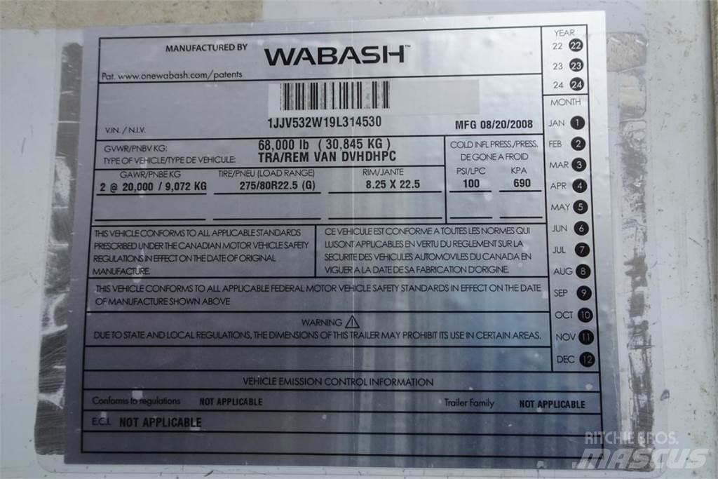 Wabash DVHDHPC Box Trailers