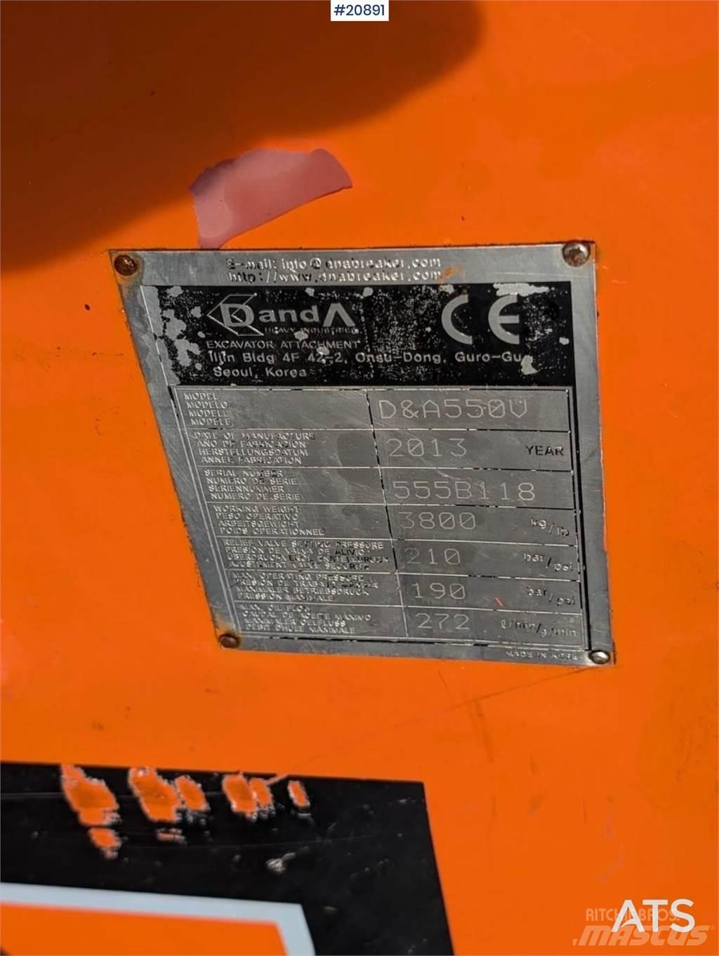  Danda Silence 550V Hammers / Breakers