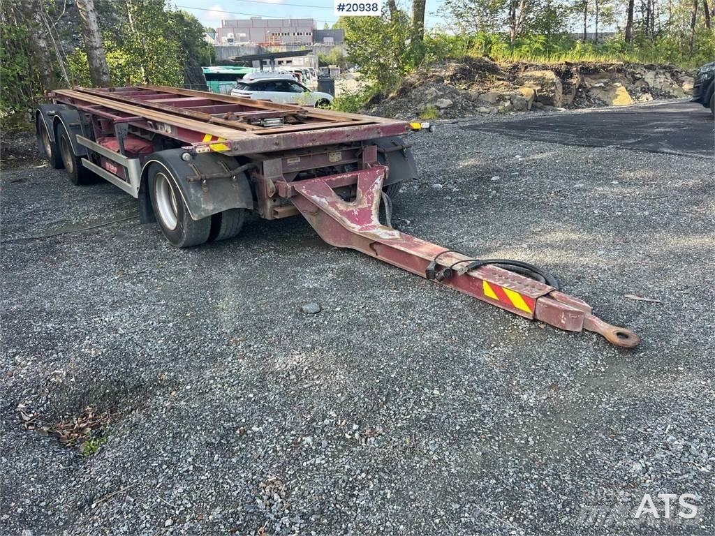 Istrail 3 akslet Skip loader trailers
