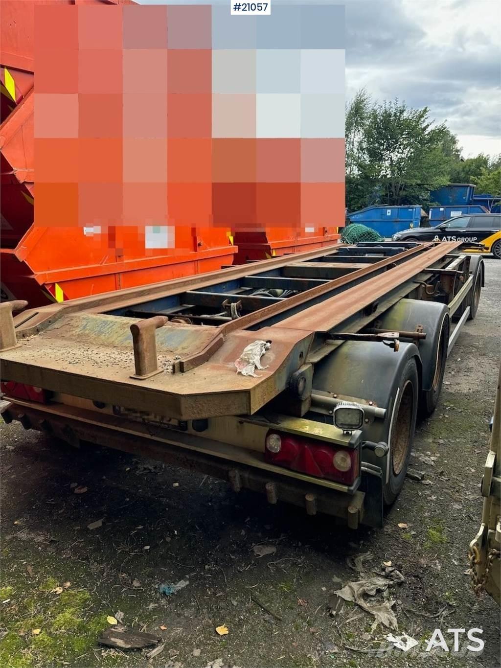 Istrail Hook trailer Skip loader trailers