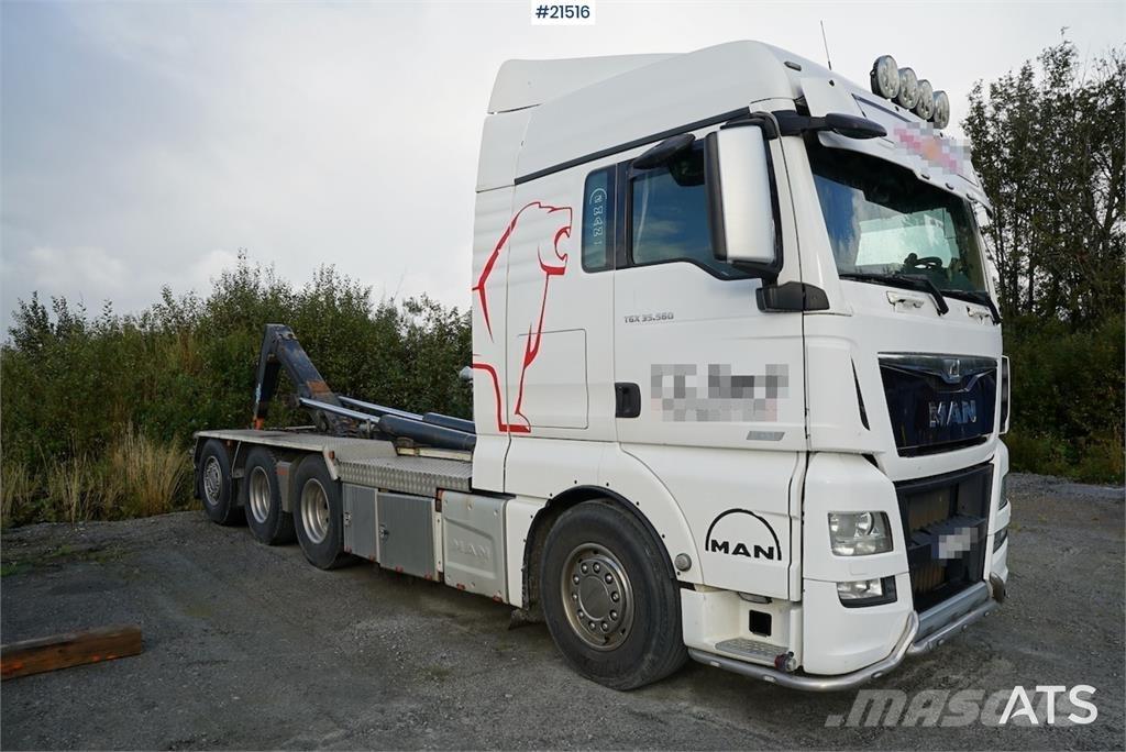 MAN TGX 35.560 Hook lift trucks