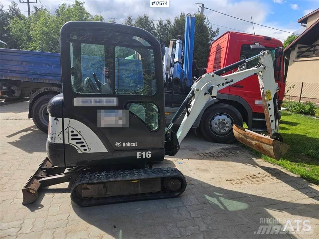 Bobcat E16 Mini Excavators <7t (Mini Diggers)