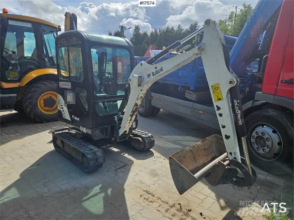 Bobcat E16 Mini Excavators <7t (Mini Diggers)