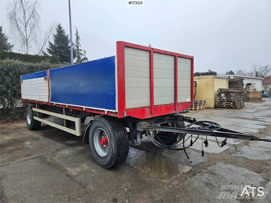 Buster P18PB Flatbed Trailers