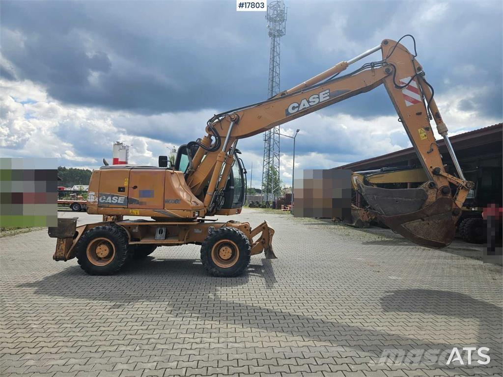 CASE WX 165 Wheeled Excavators