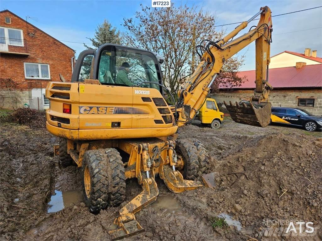 CASE WX125 Wheeled Excavators