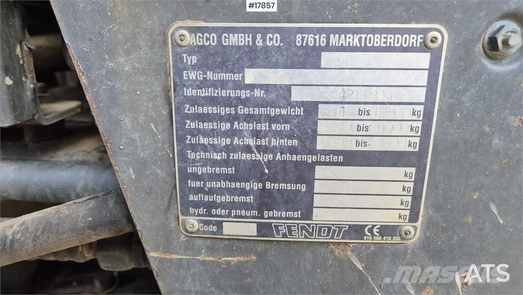 Fendt Vario 924 Tractors