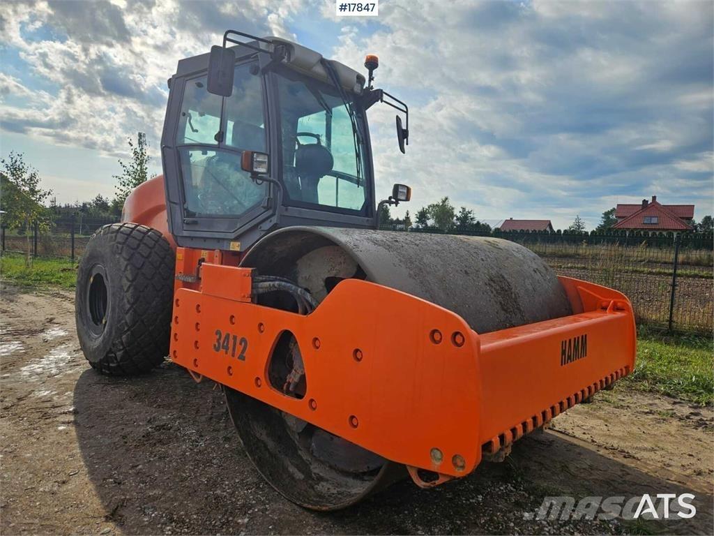 Hamm 3412HT Single drum rollers
