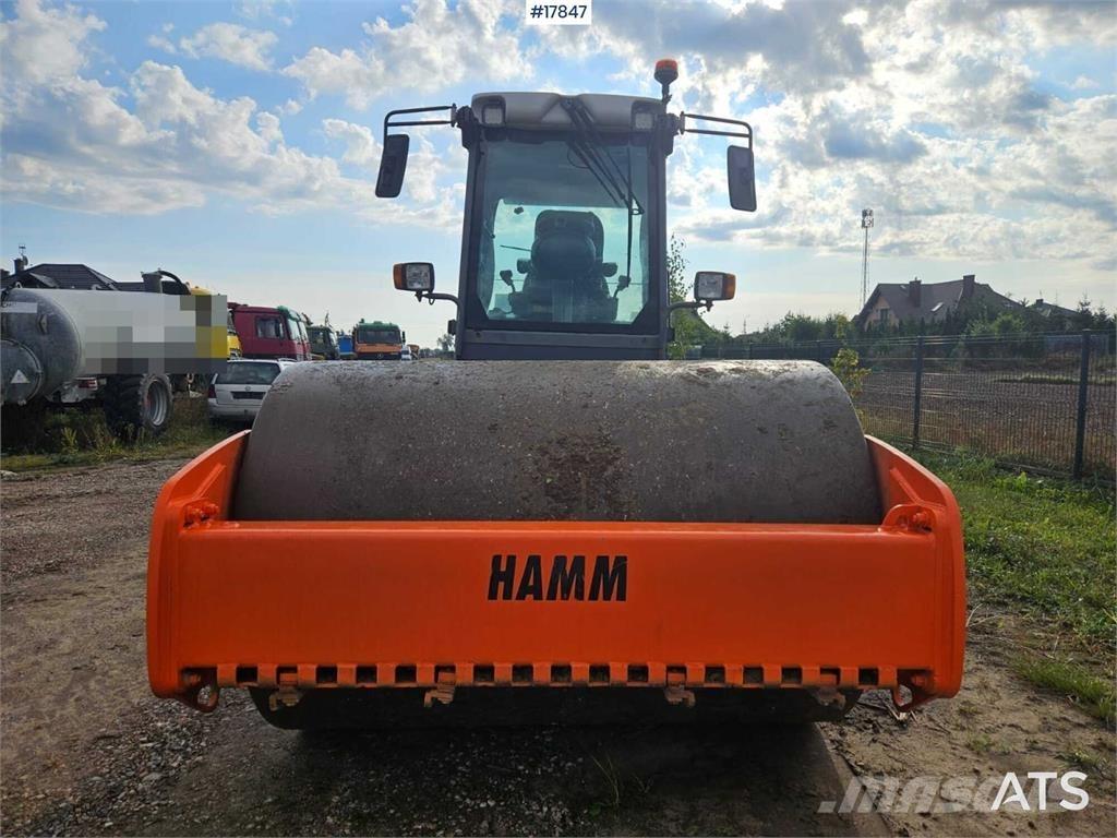 Hamm 3412HT Single drum rollers