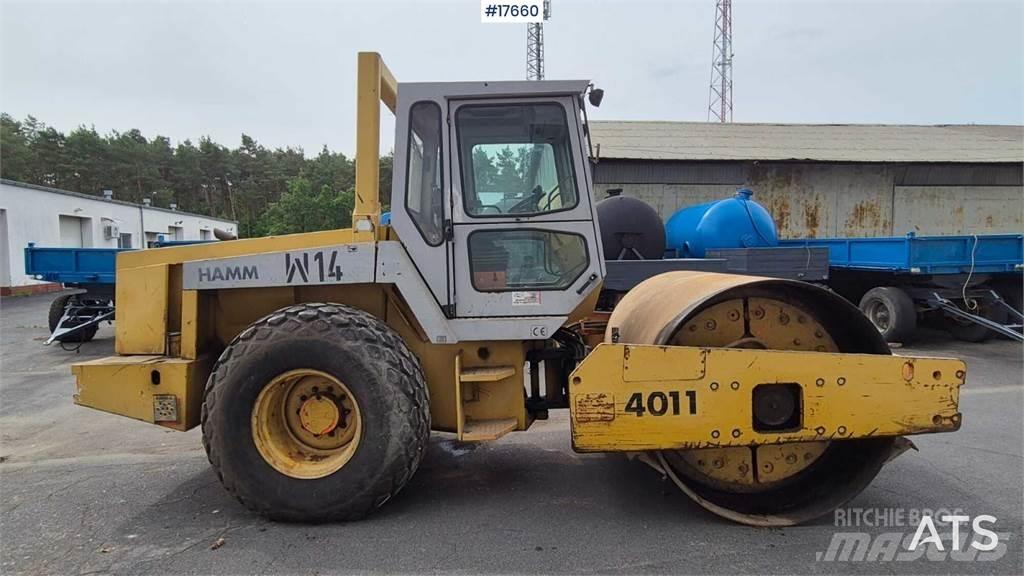 Hamm 4011D Single drum rollers