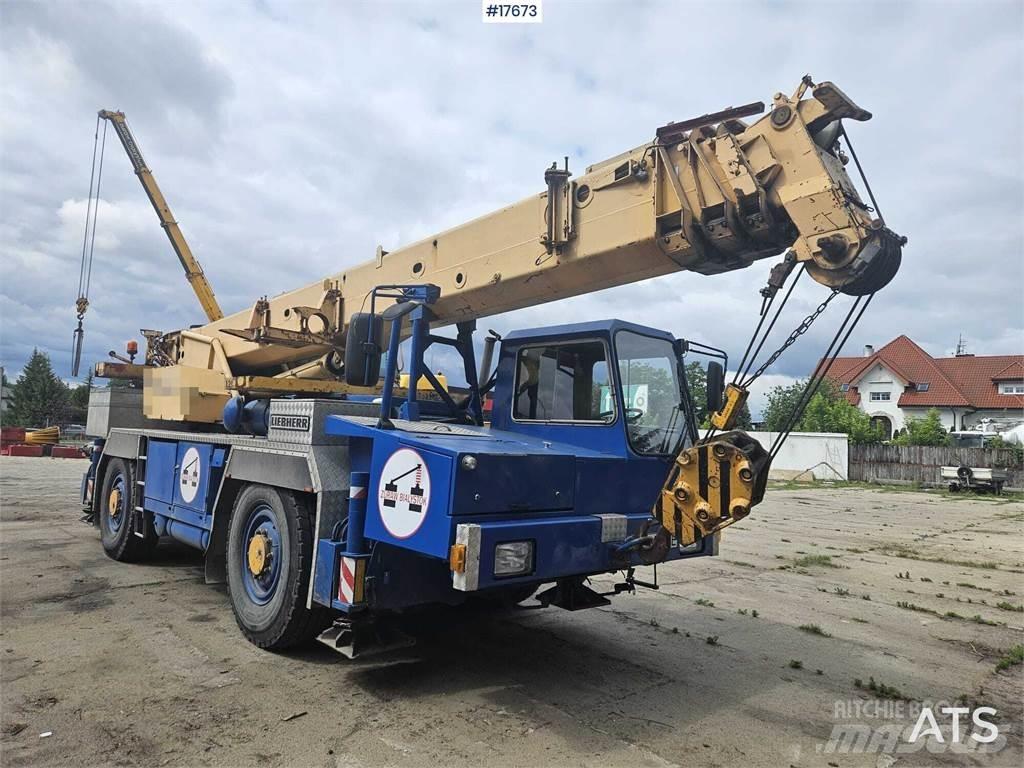 Liebherr LTM 1025 Mobile and all terrain cranes