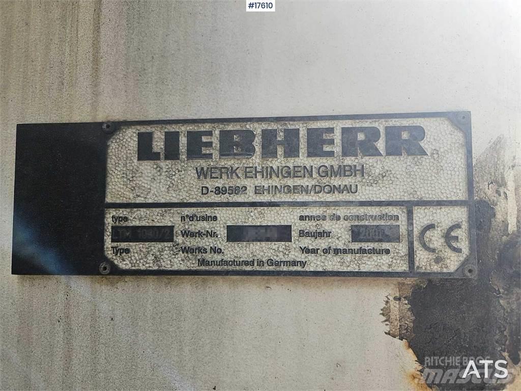 Liebherr LTM 1080/2 Mobile and all terrain cranes