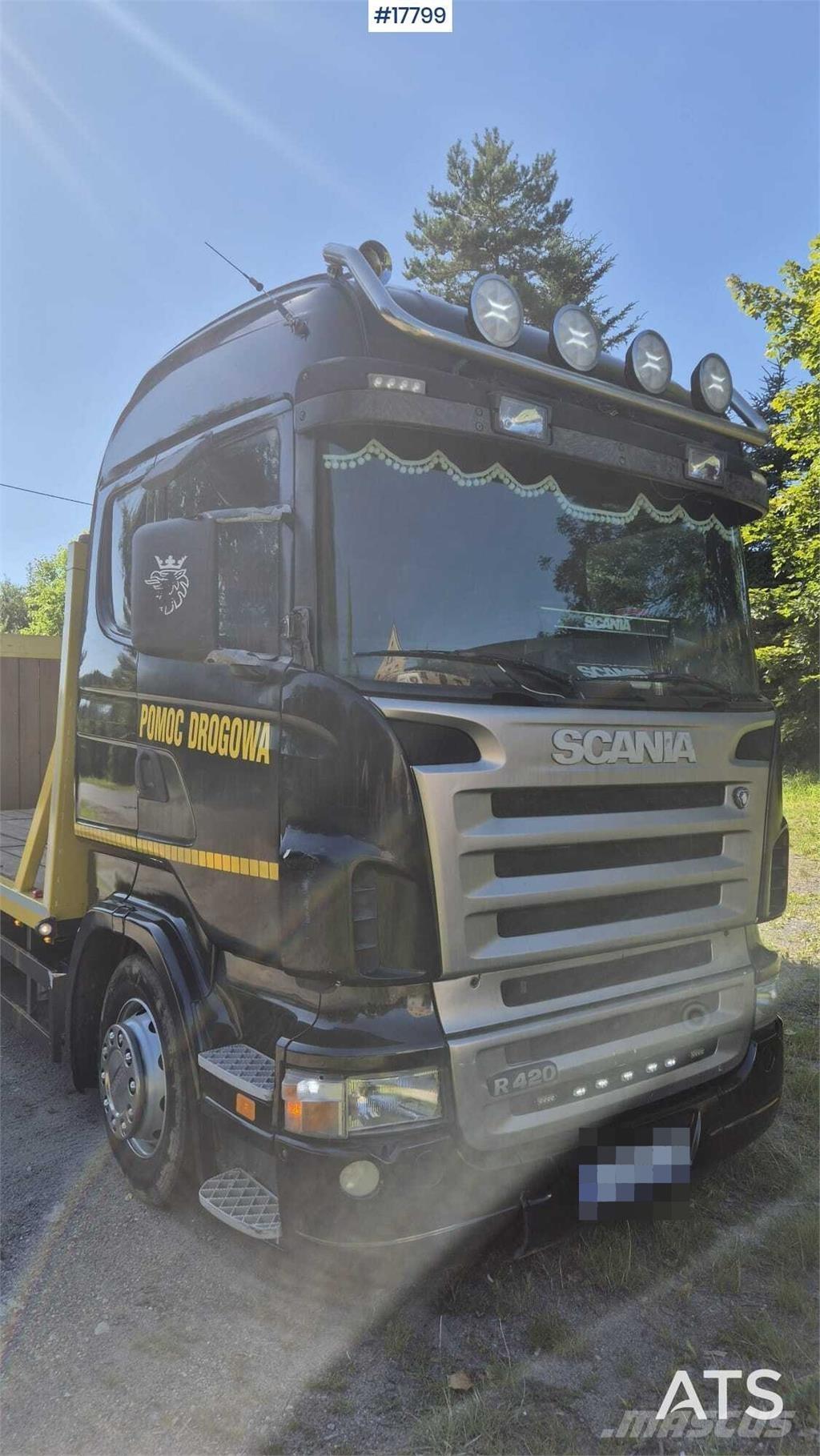Scania R420 Winch trucks