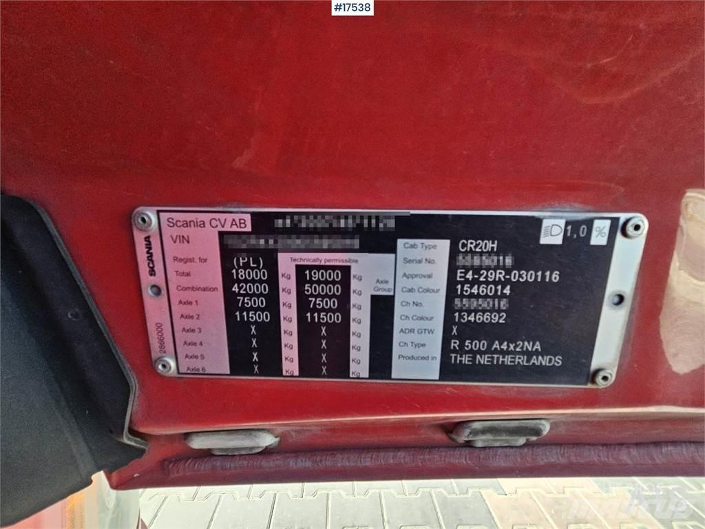Scania R500 Conventional Trucks / Tractor Trucks