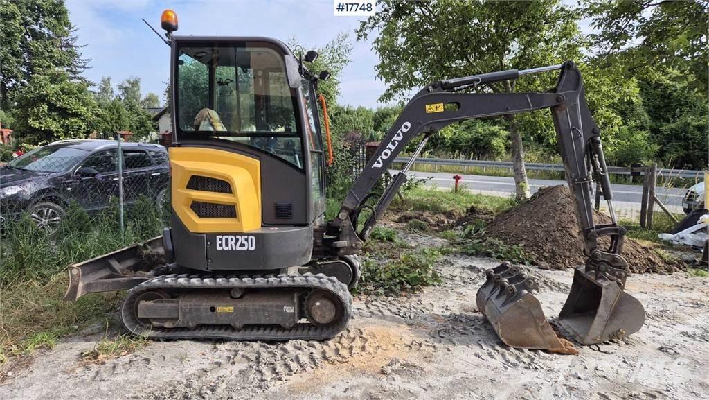 Volvo ECR25D Mini Excavators <7t (Mini Diggers)