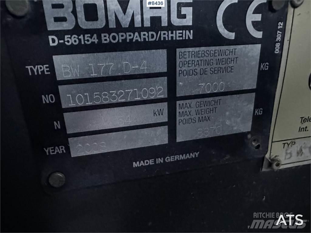 Bomag BW 177D-4 Road Rollers