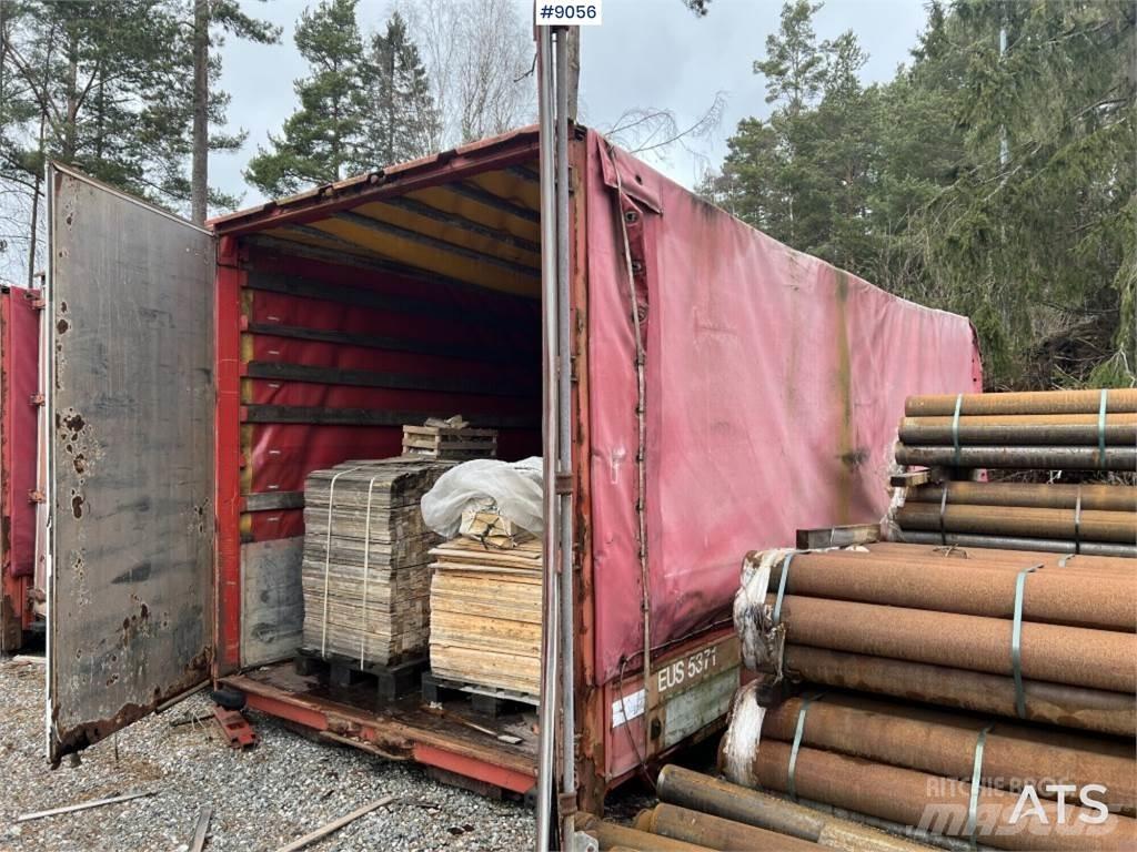  Container Med kapell Site Accomodation