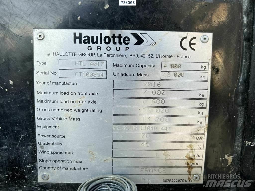 Haulotte HTL4017 Telescopic Handlers