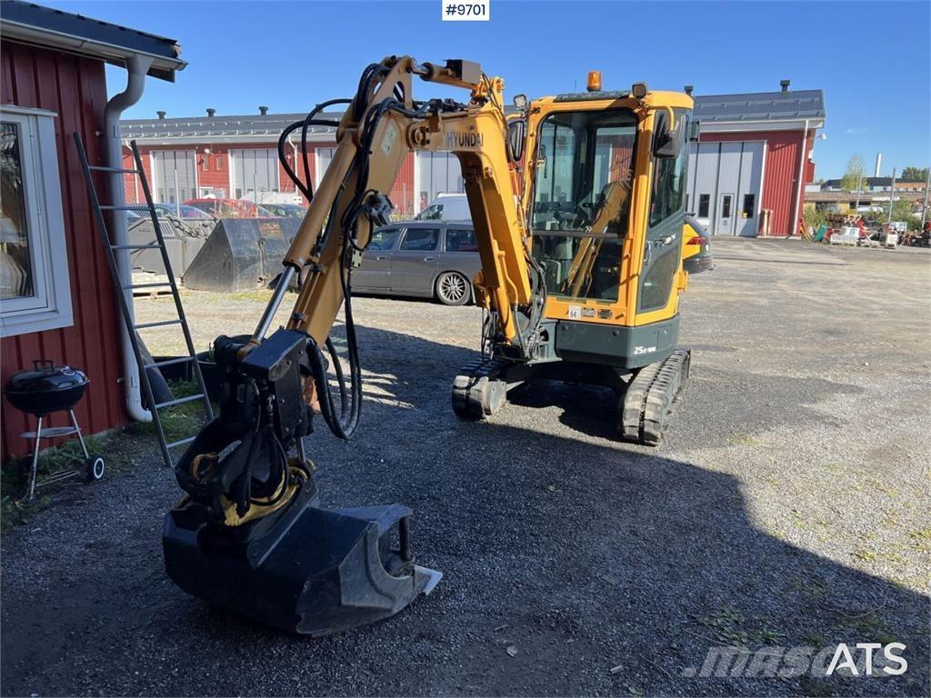 Hyundai Robex 25Z-9AK Mini Excavators <7t (Mini Diggers)
