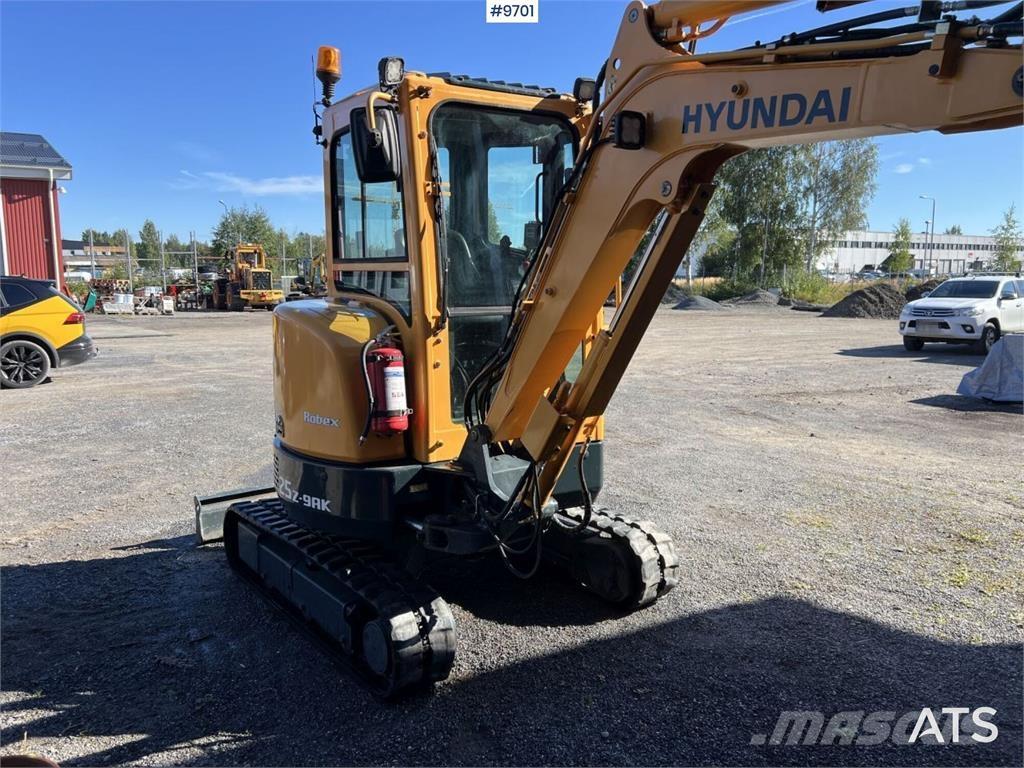Hyundai Robex 25Z-9AK Mini Excavators <7t (Mini Diggers)