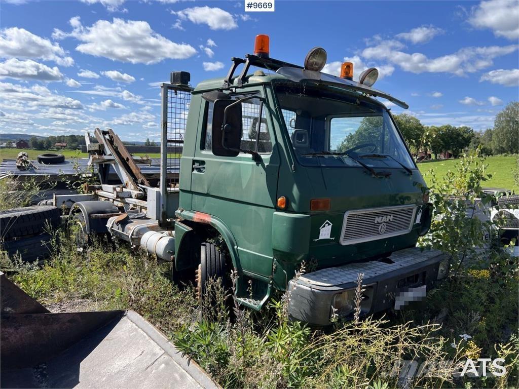 MAN VW 8,150 F Hook lift trucks