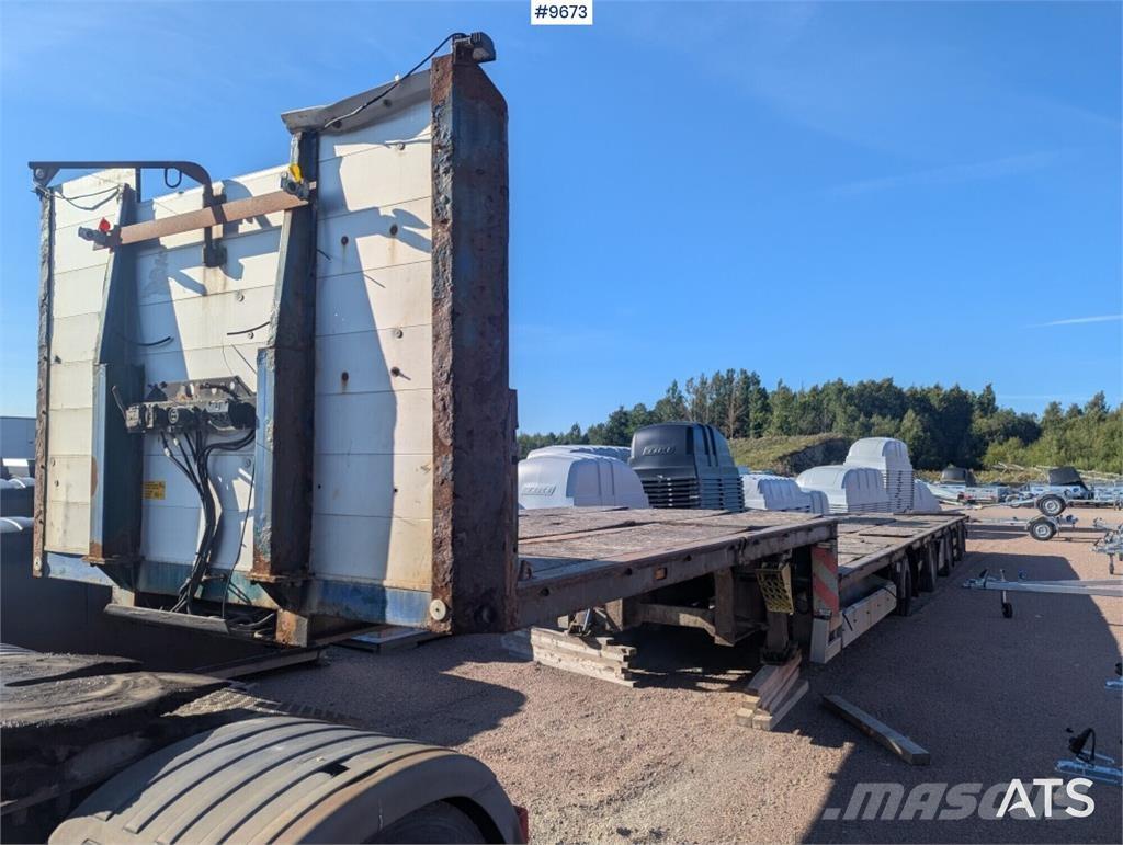 Närko . S9ZP42J11 Flatbed Trailers