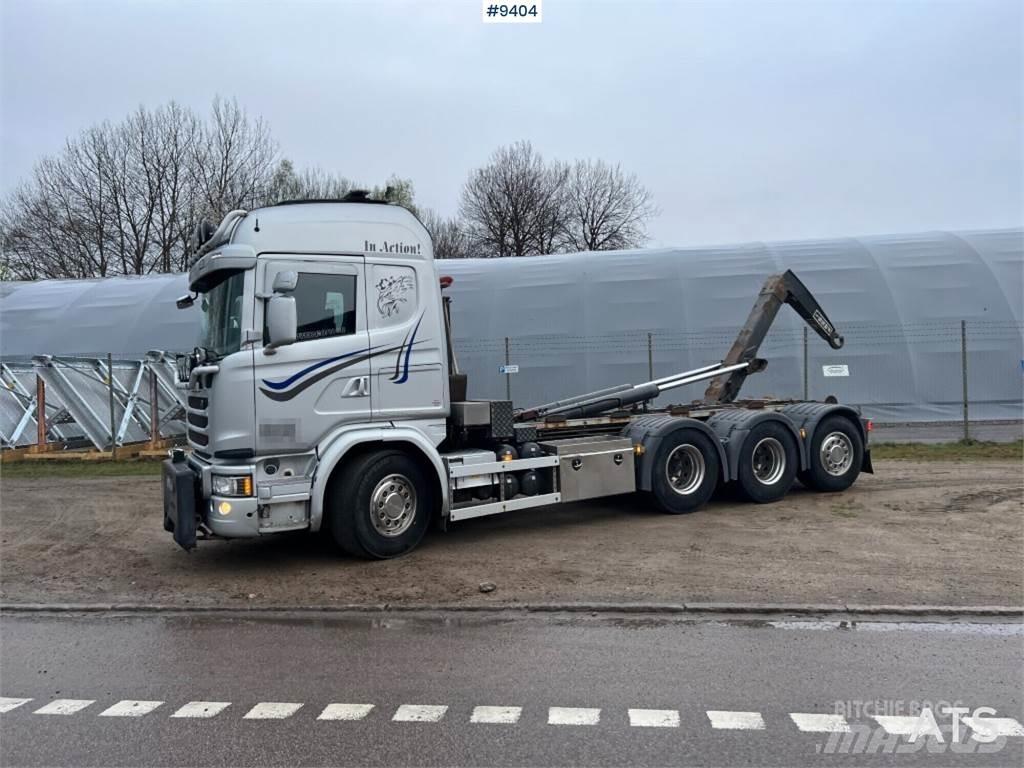Scania G490 Hook lift trucks