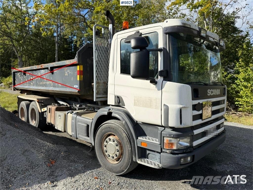 Scania P124GB Hook lift trucks