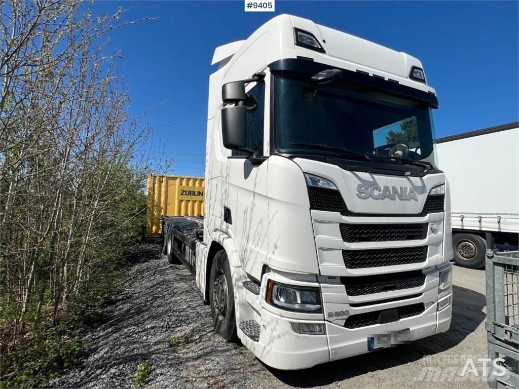 Scania R 500 B6X2NB Container trailers