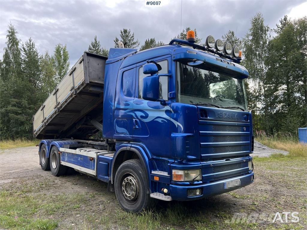 Scania R124GB6X4NB470 Hook lift trucks