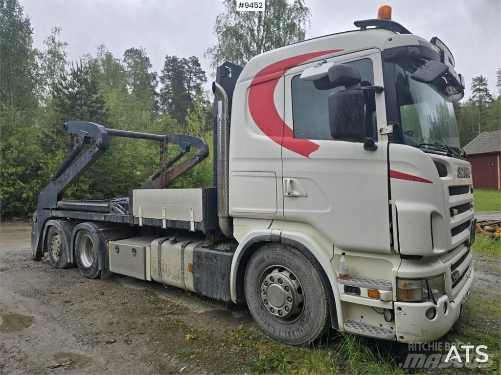 Scania R420 Skip loader trucks
