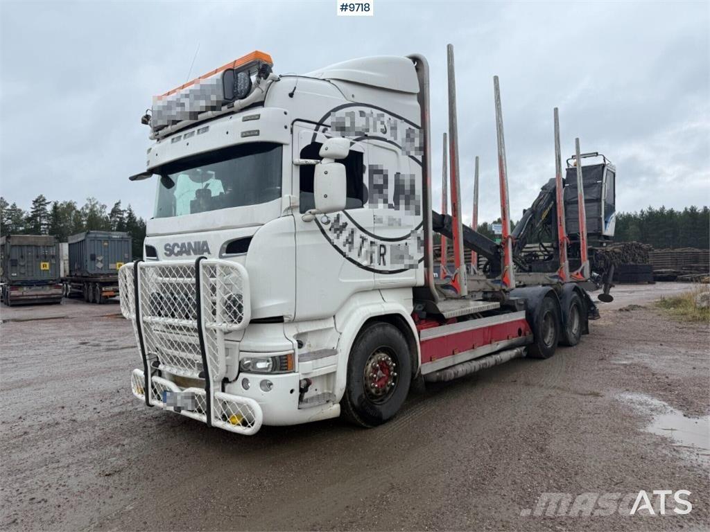 Scania R520 Log trucks