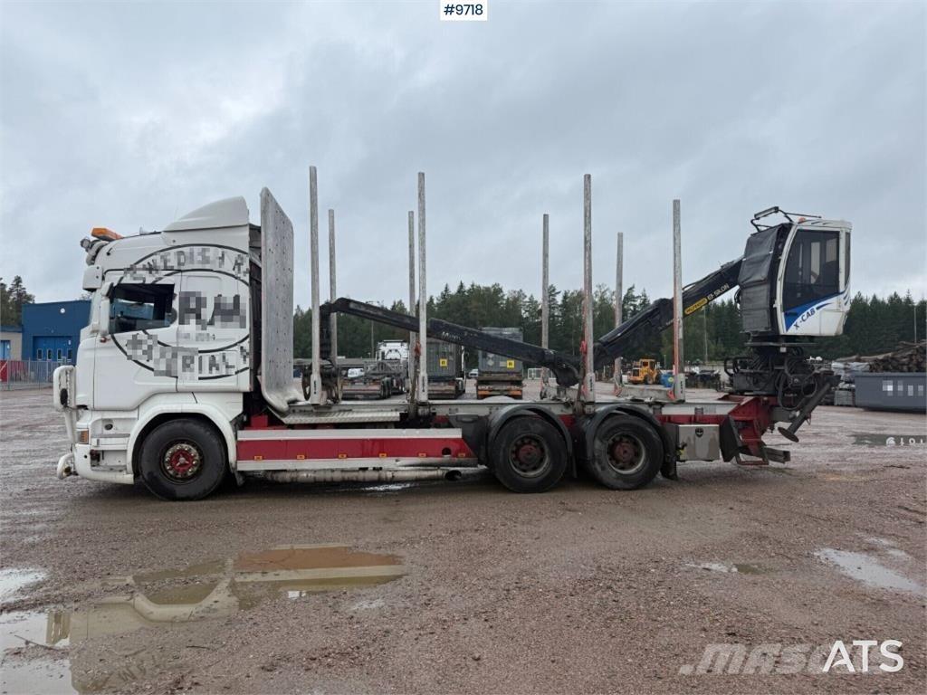 Scania R520 Log trucks