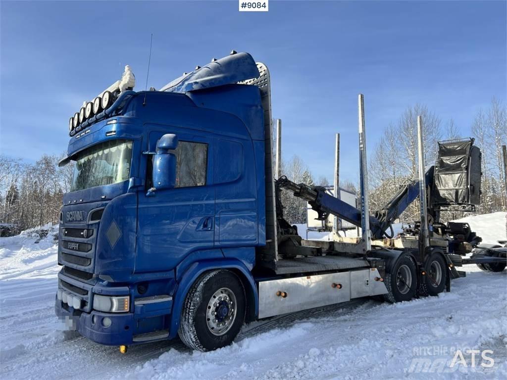 Scania R580 6X4 Log trucks