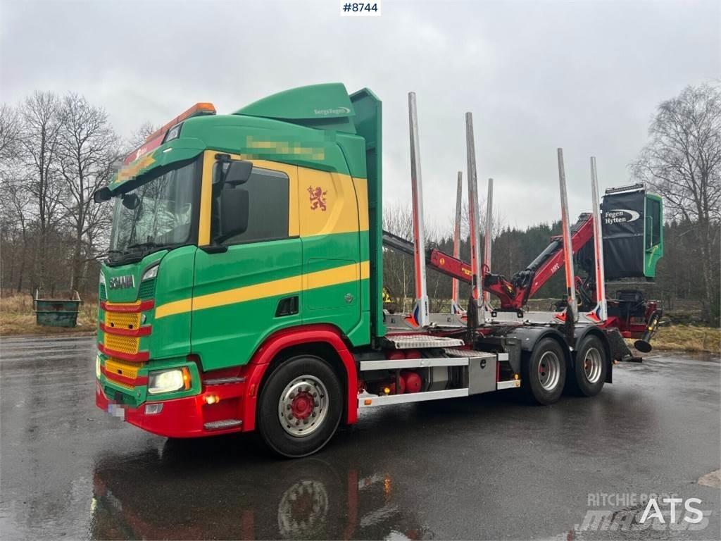 Scania R650 6X4 Log trucks