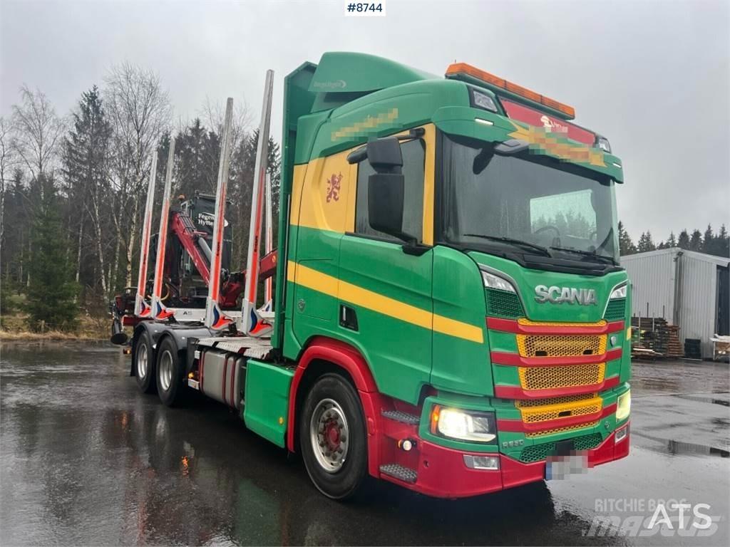 Scania R650 6X4 Log trucks