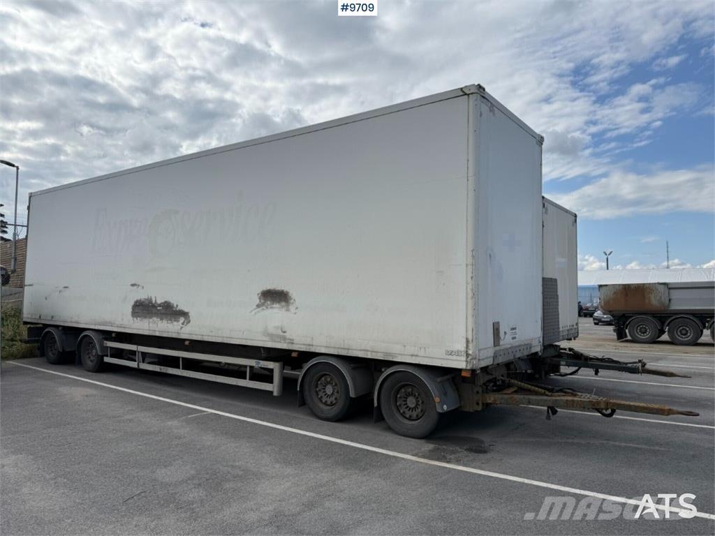 VAK V-4-40 Box body semi-trailers