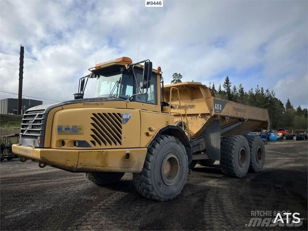 Volvo A25D Articulated Dump Trucks (ADTs)