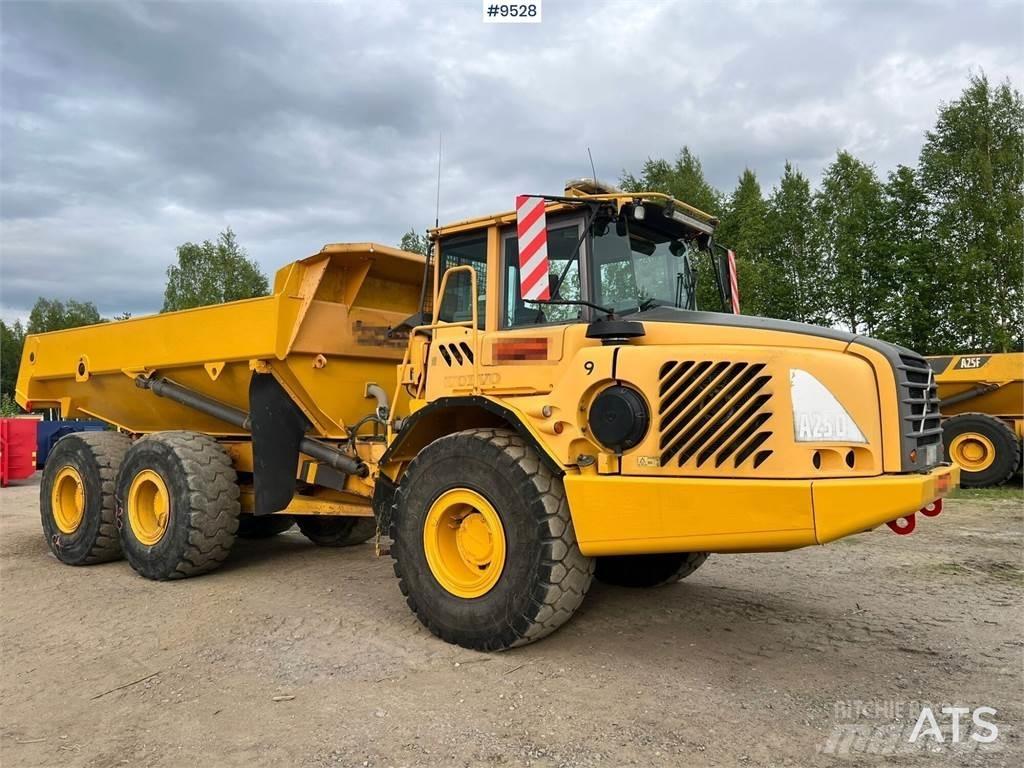 Volvo A25D Articulated Dump Trucks (ADTs)