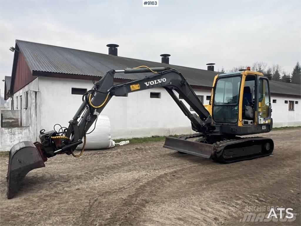 Volvo EC55 Mini Excavators <7t (Mini Diggers)
