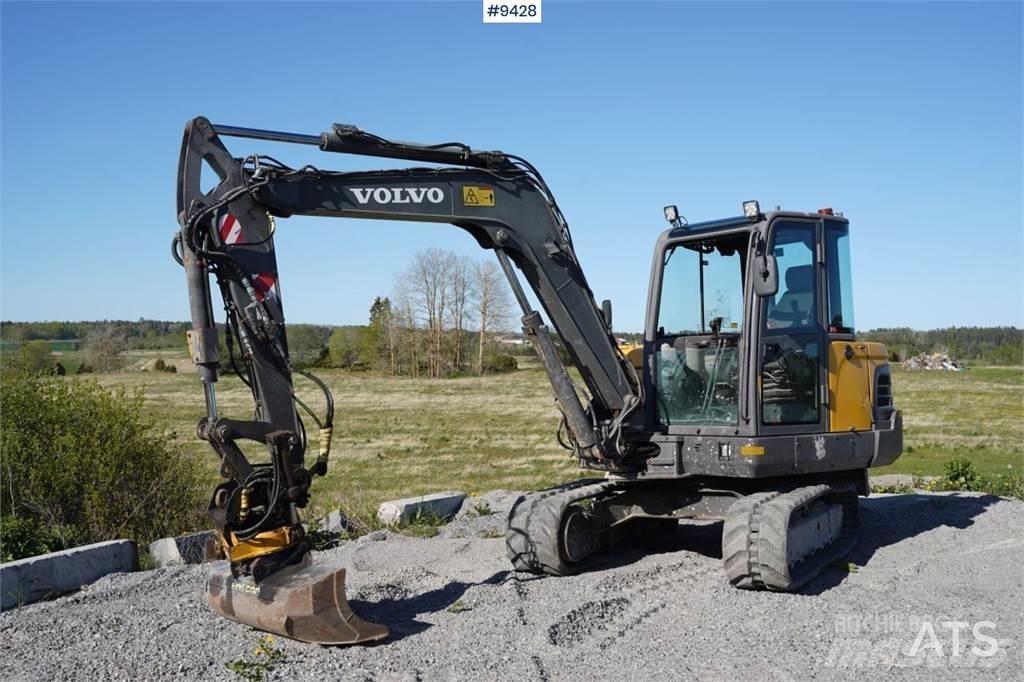 Volvo EC55 Mini Excavators <7t (Mini Diggers)