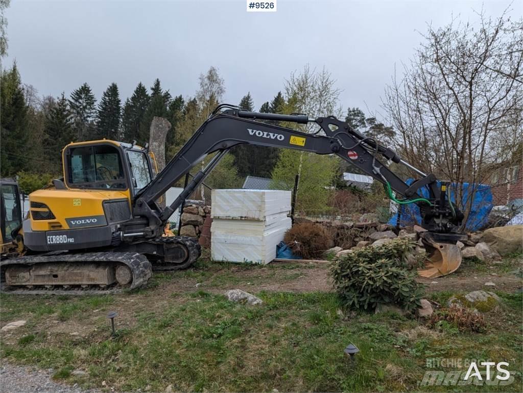 Volvo ECR88D PRO Mini excavators  7t - 12t