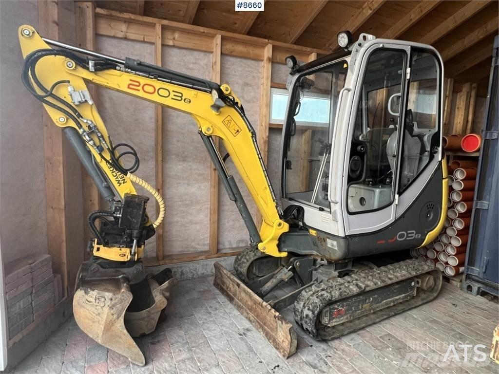 Wacker Neuson 2003RD Mini Excavators <7t (Mini Diggers)