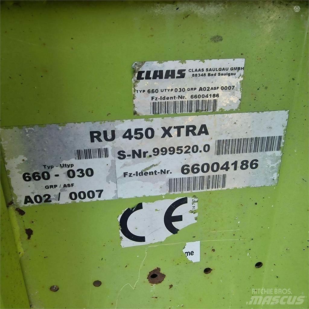 CLAAS RU 450Xtra Farm Equipment - Others