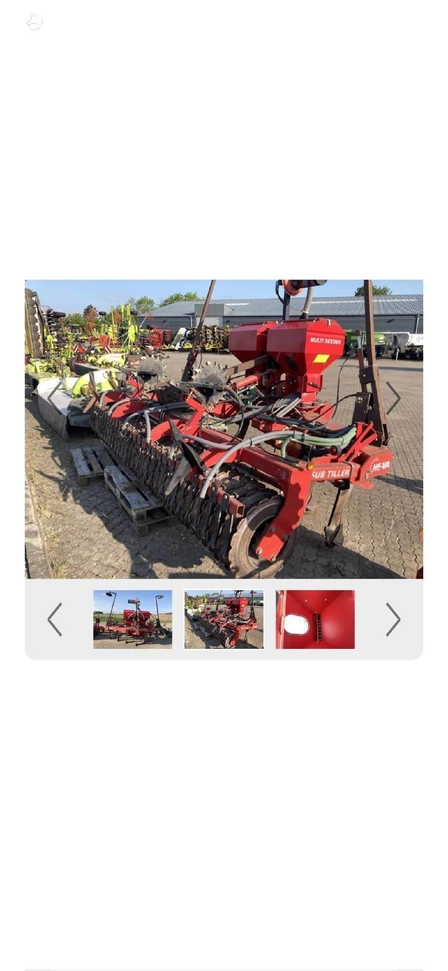 He-Va Sub tiller Field Drags